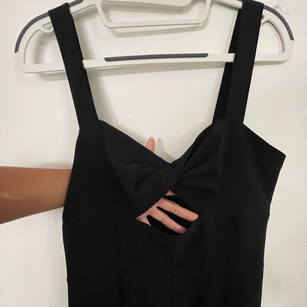 Black jumpsuit!